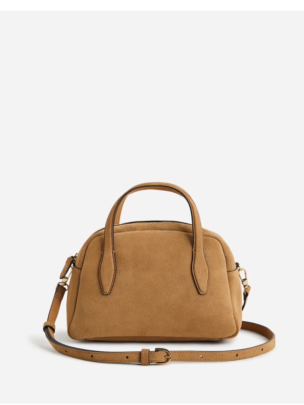 NEW Madewell The Small Crossbody Bag in Tawny Khaki Suede NR391 $148